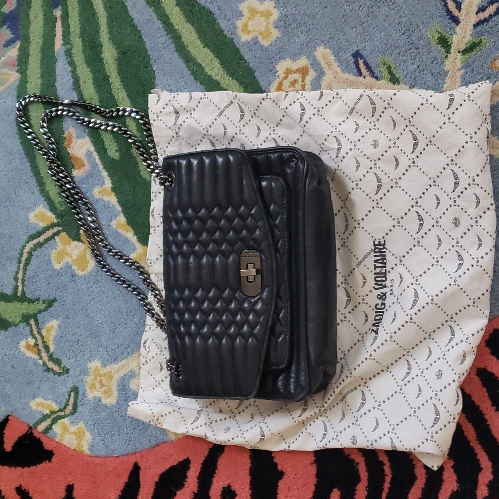 Zadig & Voltaire quilted leather crossbody